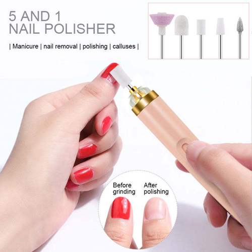 5-in-1 Electric Nail Grinder with Light