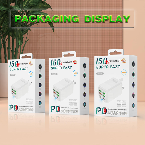 Multi-port 150W fast charging head