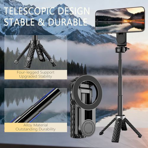 Multi-functional selfie stick