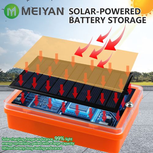 Solar-powered bird repeller