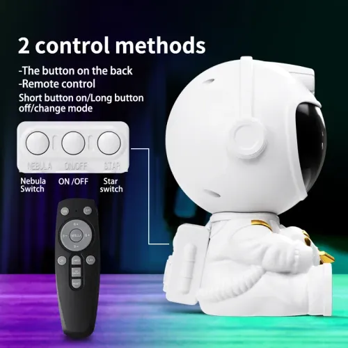 Astronaut Starry Sky Projection Night Light