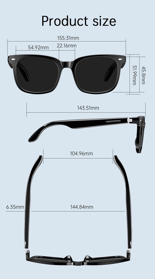 Smart glasses and sunglasses with Bluetooth calling function