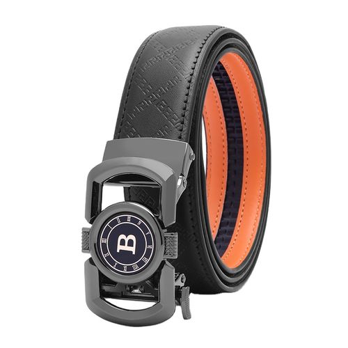 Genuine leather automatic belt