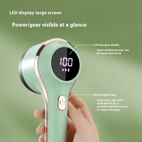 New high-definition digital display lint remover