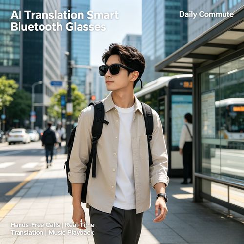 XG89 AI Translation Smart Glasses