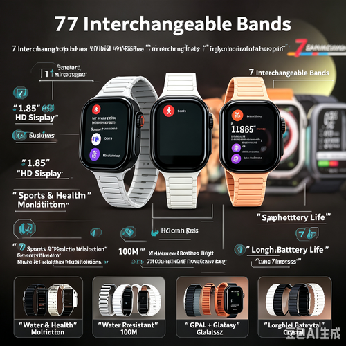DS7 Multi-Strap Bluetooth Calling Smartwatch