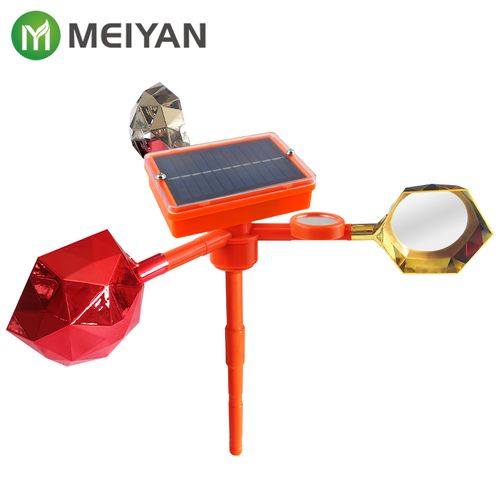 Solar-powered bird repeller