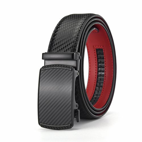 Genuine leather automatic belt