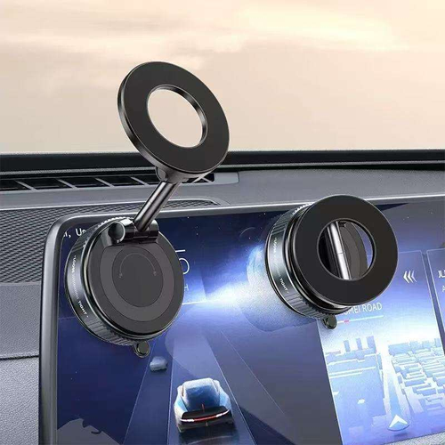 Multifunctional Vacuum Magnetic Car Phone Holder