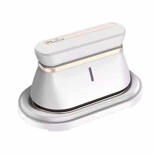 Foldable iron for both dry and wet use