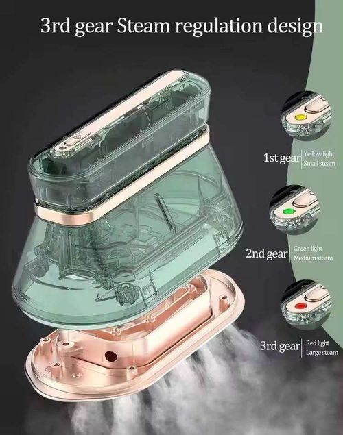 Foldable iron for both dry and wet use