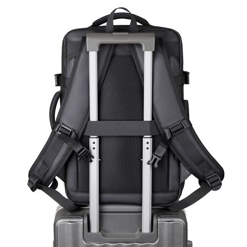 New High-tech Vacuum Compression Backpack with air Pump Leisure Business Waterproof Anti-theft Computer Backpack