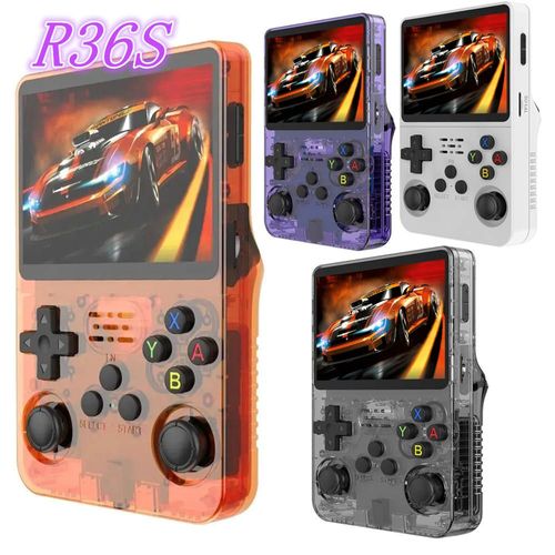 Newest R36s Game Console Retro Handheld 3.5inch Color Screen With 20+ Simulators for Handheld Game Console