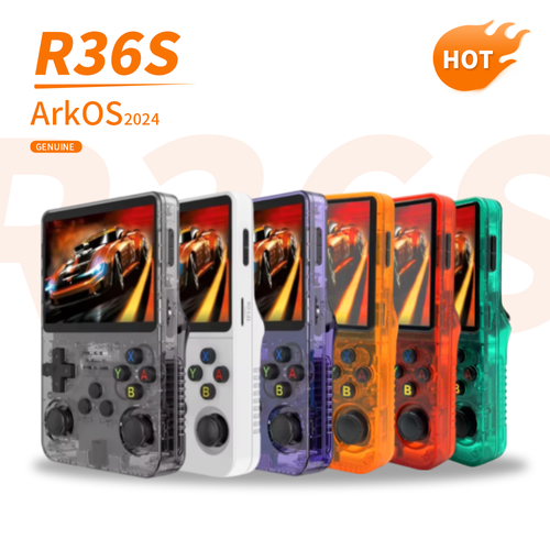 Newest R36s Game Console Retro Handheld 3.5inch Color Screen With 20+ Simulators for Handheld Game Console