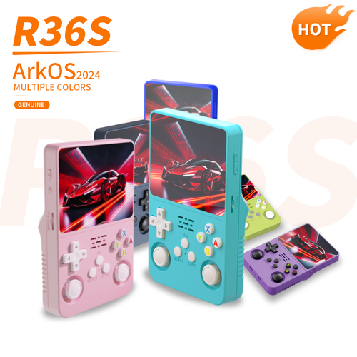 Newest R36s Game Console Retro Handheld 3.5inch Color Screen With 20+ Simulators for Handheld Game Console
