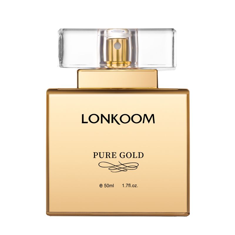 LONKOOM朗金女士香水24K純金輕奢優雅持久留香女清新性感正品50ml