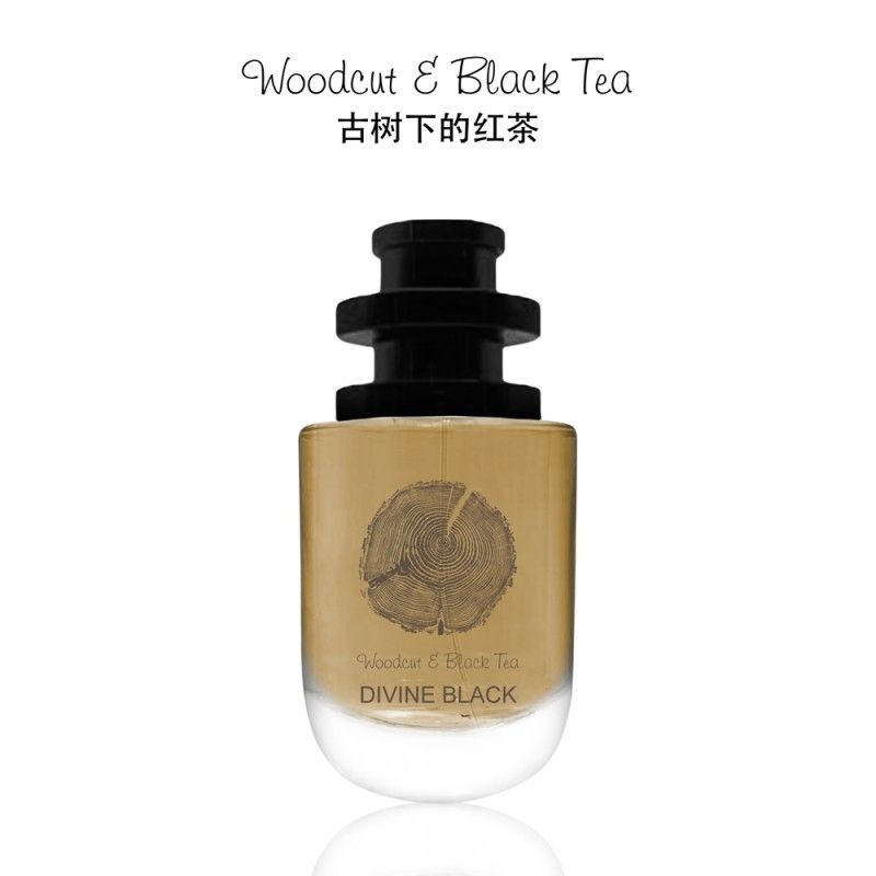 天賜之幕Divine Black小眾淡香水波西米亞雪松木質香玫瑰持久留香
