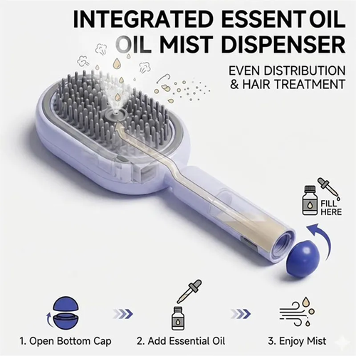 Hot Sale🔥60%OFF🔥Electric Spray Air Cushion Massage Comb
