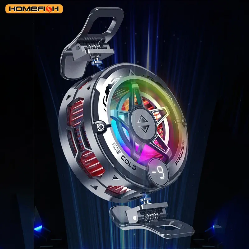 Refroidisseur semi-conducteur magnétique avec écran digital et lumières RGB