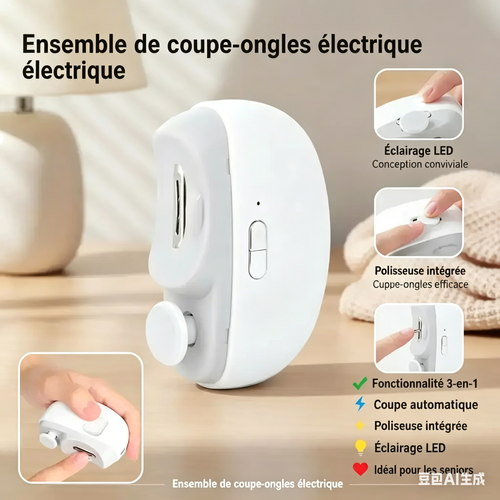 X-Coupe-ongles électrique 3 en 1