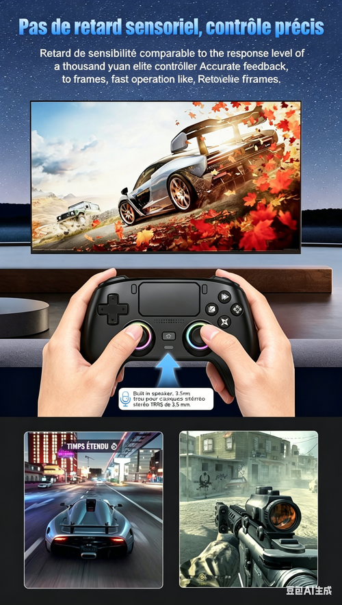 Contrôle ultra-réactif sans aucune latence perceptible