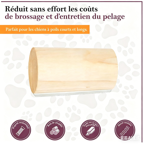 Outil de toilettage anti-poil pour animaux
