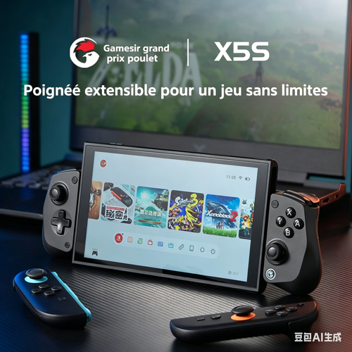 Manette de jeu rétractable