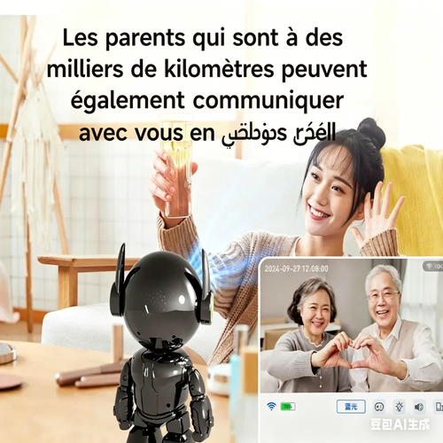 Caméra WiFi 360° audio double suivi intelligent