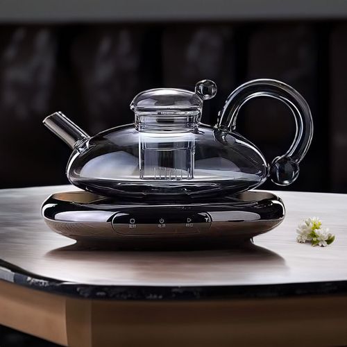 Réchaud électrique en céramique et service à thé de luxe