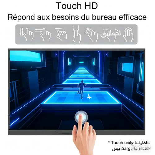 Écran portable 16 pouces IPS, définition 1920 × 1200