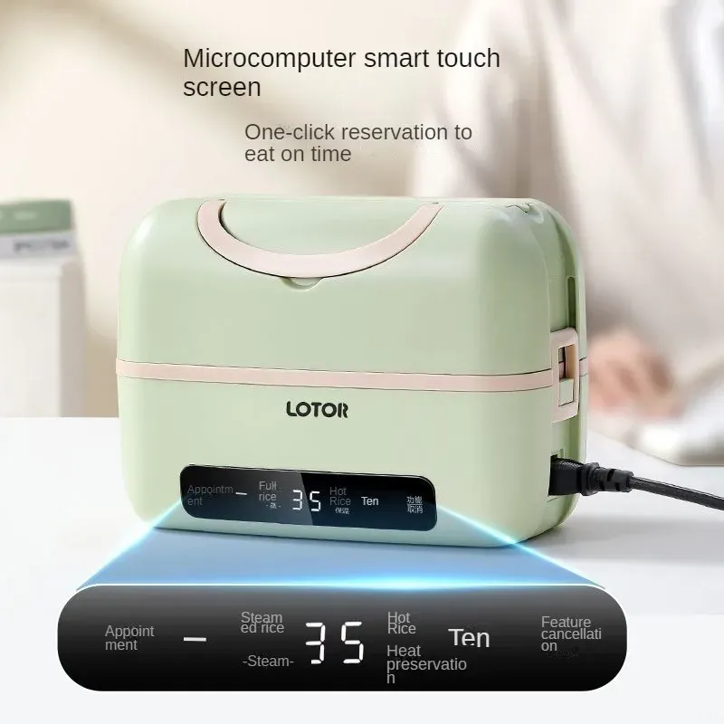 Boîte repas électrique, chauffage et maintien au chaud sur secteur, outil de réchauffage pour le bureau