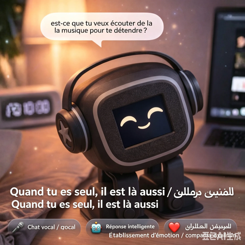 🇲🇦 Robot intelligent EMO – votre compagnon interactif – Paiement à la livraison 🔥🤖🛒