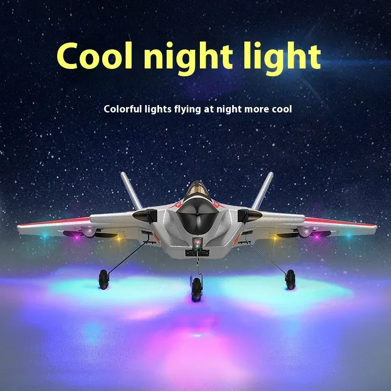 Avion radiocommandé nouveau chasseur J-20, planeur électrique à ailes fixes en mousse, modèle jouet cadeau pour enfants