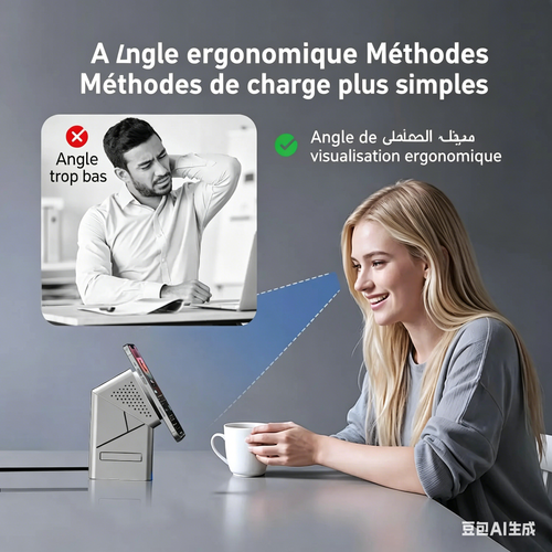 Chargeur sans fil pliable 3-en-1