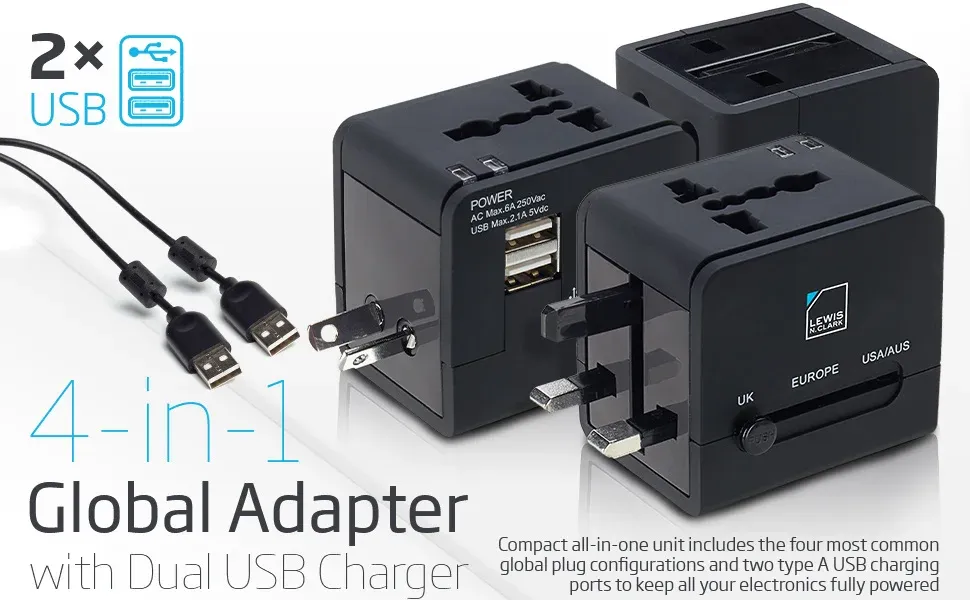 Adaptateur de voyage universel international