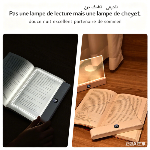 Lampe de livre LED 2 en 1