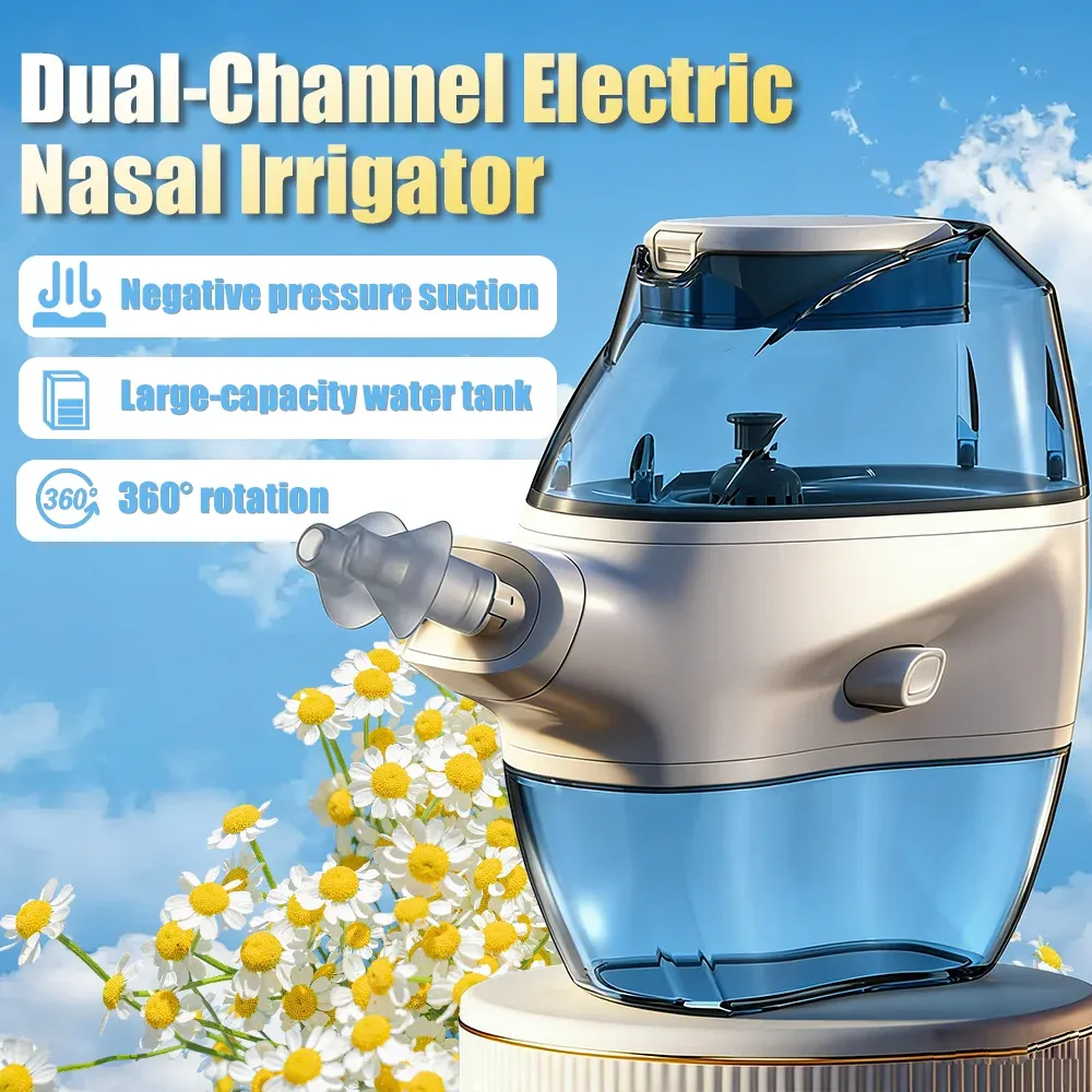Nettoyeur nasal électrique à double tête