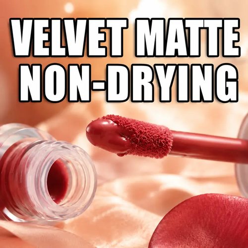 🇲🇦 Kit 6 pièces de rouges à lèvres liquides mats – fini velours doux – longue tenue et résistant à l eau – fini non collant – kit maquillage multi-usages pour tous types de peau et débutantes – Paiement à la livraison 🔥💄💋💧🛒