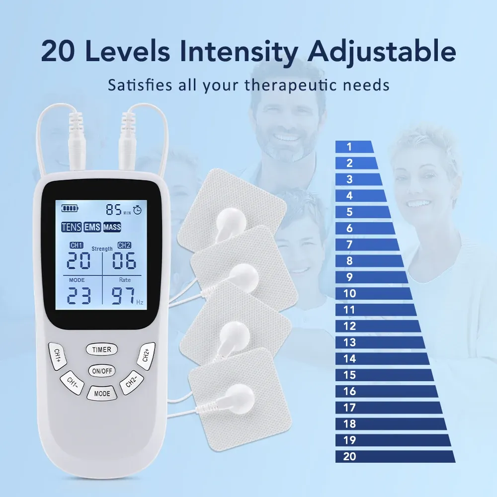 Appareil de massage à impulsions multifonction pour physiothérapie cou, épaules, dos et tout le corps