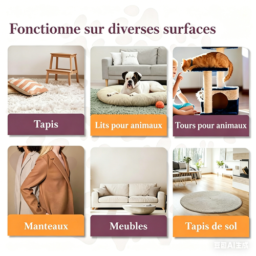 Outil de toilettage anti-poil pour animaux