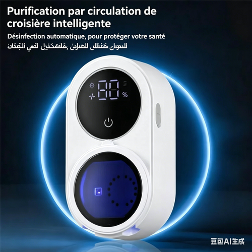 Support Stérilisant UV Brosse à Dents Automatique