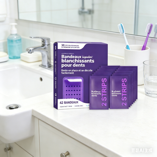 Bandes blanchissantes dentaires