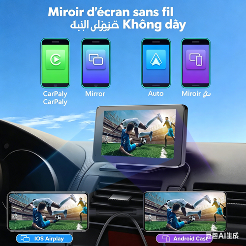 Écran CarPlay sans fil amélioré