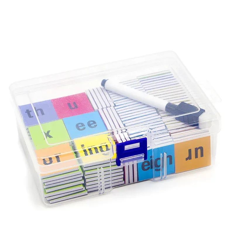 Jeu de lettres magnétiques pour l'apprentissage phonétique