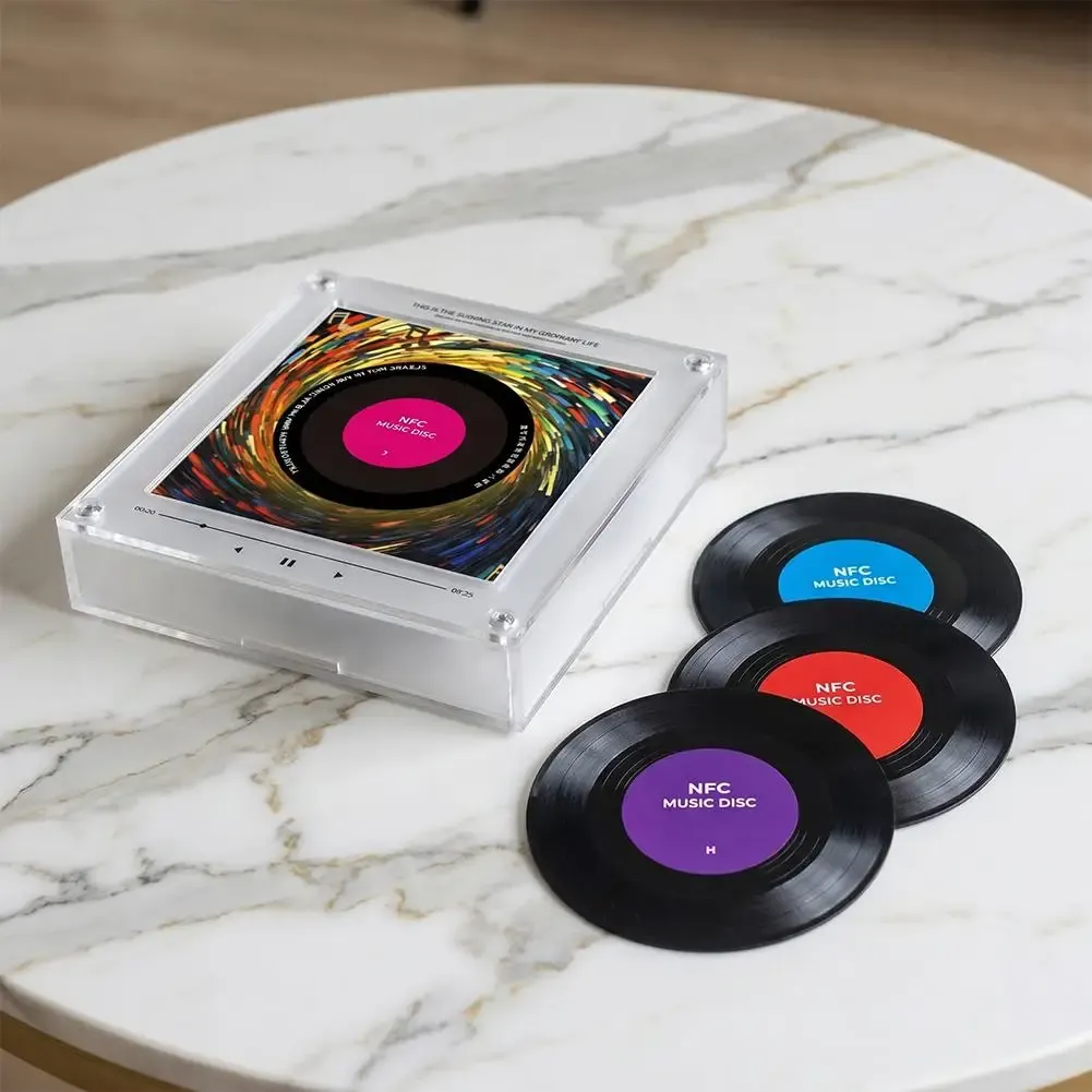 Aimant de réfrigérant magnétique à détection NFC avec musique automatique