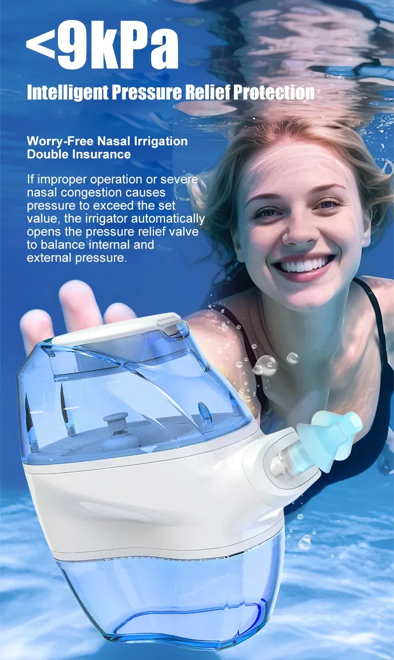 Nettoyeur nasal électrique à double tête