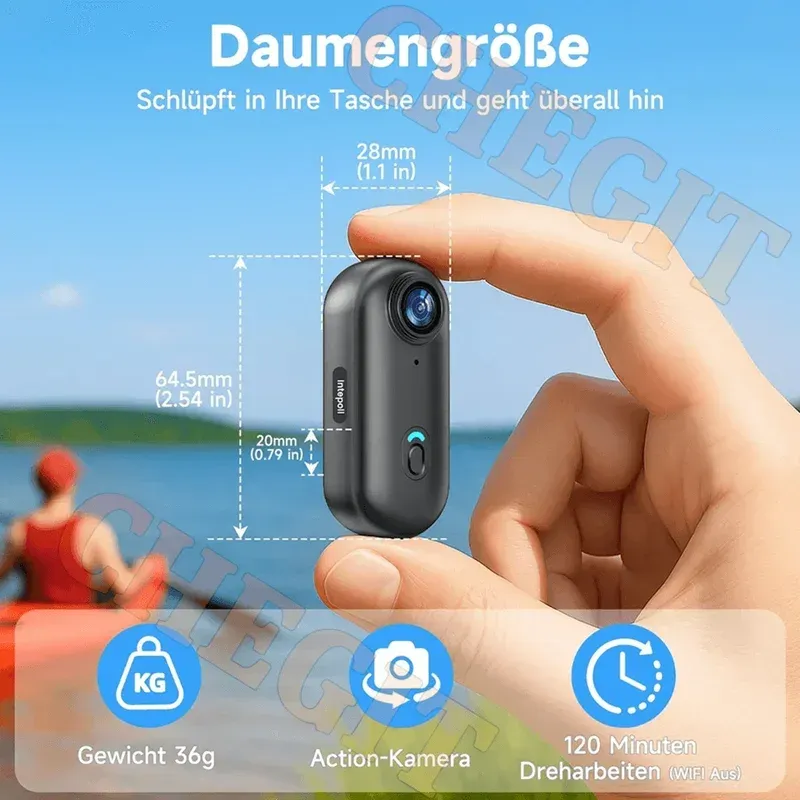 Caméra sportive WiFi miniature