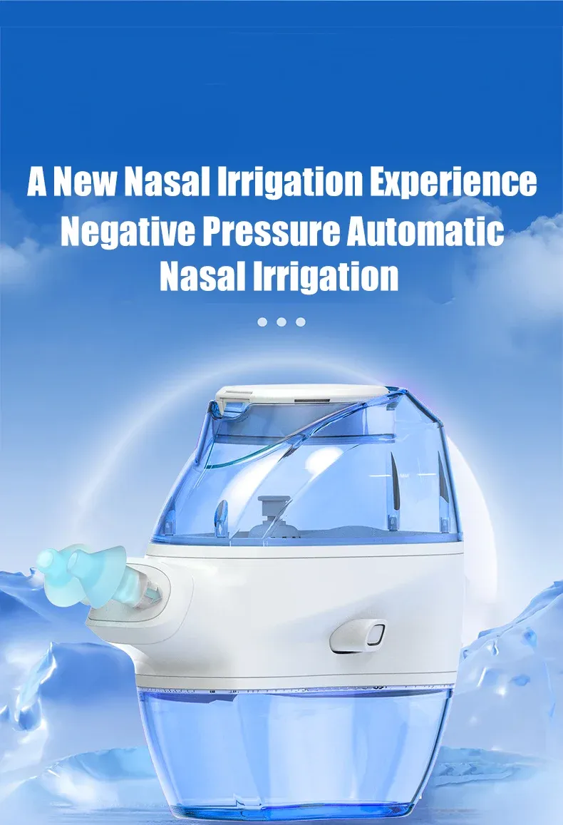Nettoyeur nasal électrique à double tête