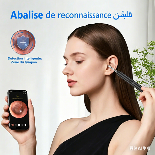 outils de nettoyage des oreilles visuels