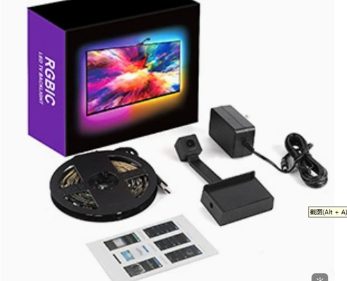 شريط إضاءة LED RGB ذو التقاط الألوان